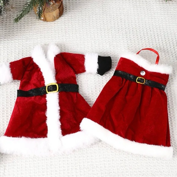 New Christmas Wine Cover Set - Picture 2 of 2